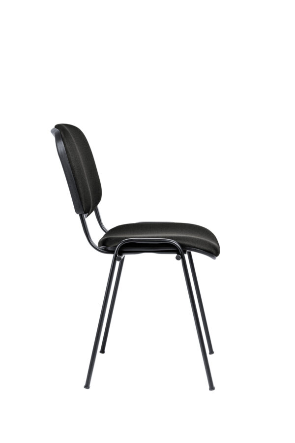 scaun pentru profesor, negru cu cadru negru, 30.14.11, tapitat