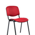 scaun pentru profesor, rosu cu cadru negru, 30.14.11, tapitat