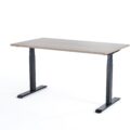 Birou reglabil Viva Smart 20 cadru negru blat robson