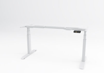 cadru de birou reglabil viva smart 2.0, culoare alb, cu panou de control