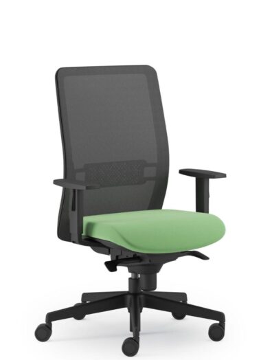 Scaun ergonomic 30.12.12, spătar și tetieră mesh, mecanism sincron cu antișoc