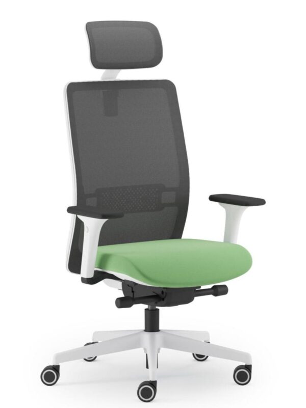 scaun ergonomic 301212 alb (3)